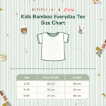 Petit Beary x Kero Kids Bamboo Everyday Tee - Kaos Anak (1-6Y)