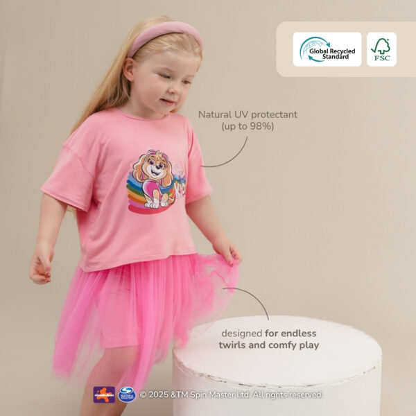 Petit Beary x Paw Patrol Collection - Girl Bamboo Tulle Set (1-8Y)