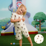 Petit Beary x Paw Patrol Collection - Kids Unisex Bamboo Basic Tee Set (1-8Y)