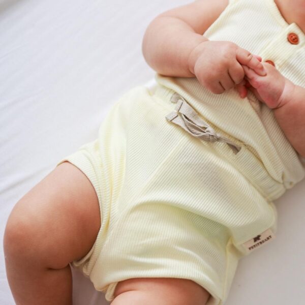 PETIT BEARY - Ribbed Bamboo Summer set - baby and kids (0M - 8Y)