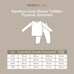 Petit Beary - Toddler Long-Sleeve Bamboo Pyjamas Multicolor 1-8Y