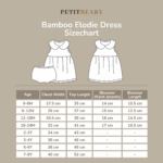 PETIT BEARY - Elodie Pure Bamboo Dress (0M - 8Y)
