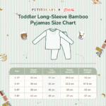 Petit Beary x Kero Toddler Bamboo Long - Sleeve Pyjamas - Setelan Piyama Anak (1-8Y)