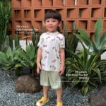 Petit Beary x Kero Kids Bamboo Everyday Tee - Kaos Anak (1-6Y)