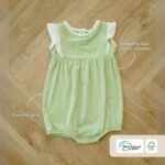 Petit Beary x Kero Sienna Bamboo Romper - Jumper Anak Bayi Perempuan (0-18M)