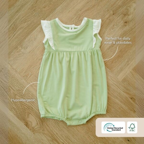 Petit Beary x Kero Sienna Bamboo Romper - Jumper Anak Bayi Perempuan (0-18M)