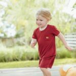 Petit Beary Bamboo Kids Basic Tee Set (Solace) - Setelan Baju Anak (6M - 8Y)