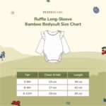 Petit Beary Ruffle Long-Sleeve Bamboo Bodysuit (3-12M)