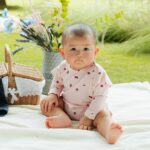 Petit Beary Ruffle Long-Sleeve Bamboo Bodysuit (3-12M)