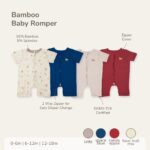 PETIT BEARY - Bamboo Baby Romper (O-18M)