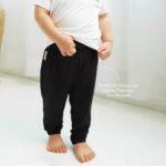 PETIT BEARY - Kids bamboo unisex legging 2.0 (relaxed-fit) - legging jogger anak (6M - 6Y)