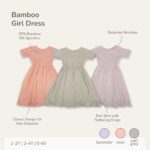 PETIT BEARY - Bamboo Girl Dress (1-6Y)