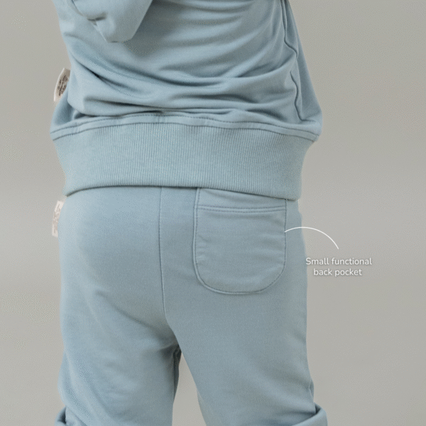 Celana Jogger Anak Bamboo Premium – Unisex Drawstring Pants | Petit Beary Airplane Mode (6M–6Y)