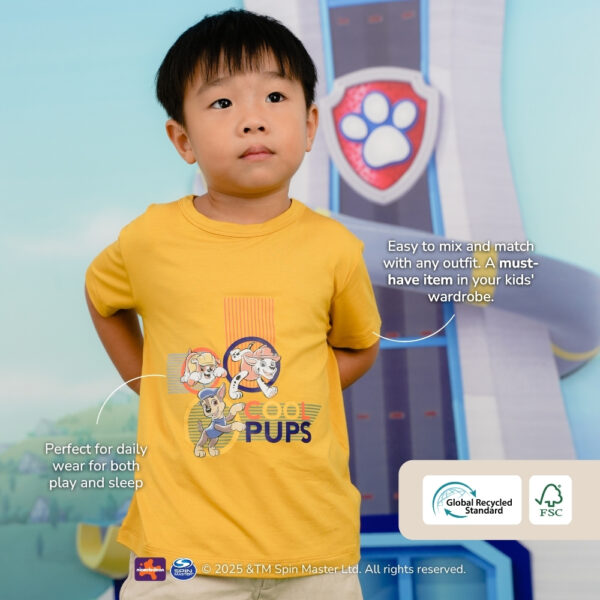 Petit Beary x Paw Patrol Collection - Kids Bamboo Everyday Tee (1-8Y)