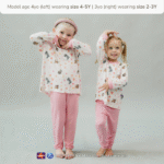 Petit Beary x Paw Patrol Toddler Long-Sleeve Bamboo Pyjamas - Piyama Anak Paw Patrol (1-8Y)
