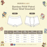 Celana Dalam Anak Bamboo Premium – PAW Patrol Boxer Brief Isi 2pcs | Petit Beary (2-8Y)