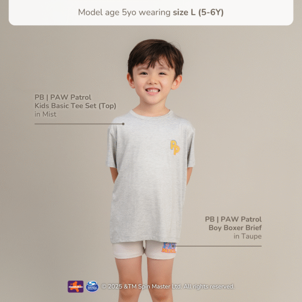 Celana Dalam Anak Bamboo Premium – PAW Patrol Boxer Brief Isi 2pcs | Petit Beary (2-8Y)