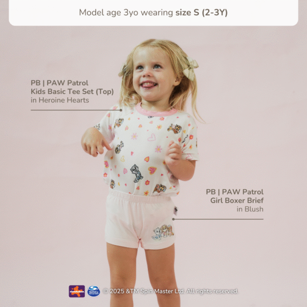 Celana Dalam Anak Bamboo Premium – PAW Patrol Boxer Brief Isi 2pcs | Petit Beary (2-8Y)