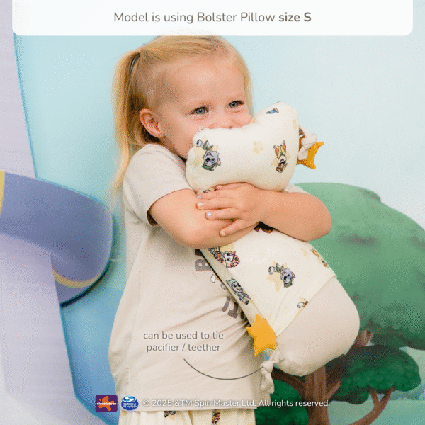 Guling Bayi Anak Bamboo Premium - PAW Patrol Kids Bolster Pillow | Petit Beary (0-8Y)