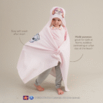 Handuk Topi Bayi Bamboo Premium – PAW Patrol Original Hooded Towel Bath Swim Poncho | Petit Beary (3–8Y)