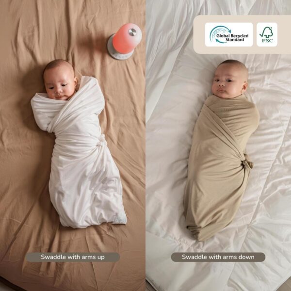 Bedong Bayi Bamboo Premium – Snuggly Wrap Instant Swaddle | Selimut Bedong Petit Beary
