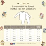 Petit Beary x Paw Patrol Toddler Long-Sleeve Bamboo Pyjamas - Piyama Anak Paw Patrol (1-8Y)