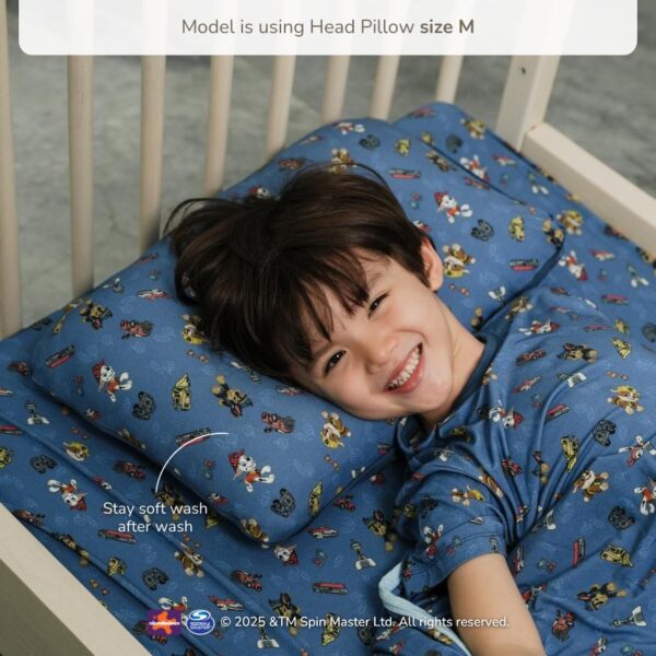 Bantal Kepala Bayi Anak Bamboo Premium - PAW Patrol Kids Head Pillow | Petit Beary (0-8Y)