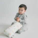 Sleepsack Bayi Bamboo Premium Double Layer – Wearable Blanket 0.5TOG | Petit Beary (6-36M)