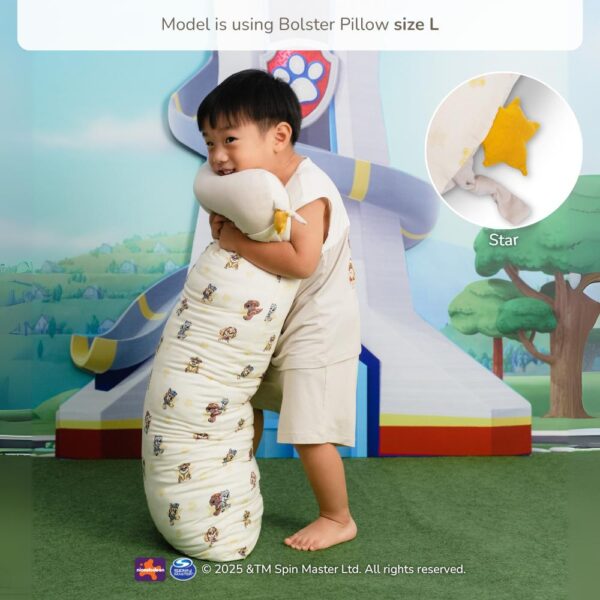 Guling Bayi Anak Bamboo Premium - PAW Patrol Kids Bolster Pillow | Petit Beary (0-8Y)