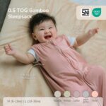 Sleepsack Bayi Bamboo Premium Double Layer – Wearable Blanket 0.5TOG | Petit Beary (6-36M)