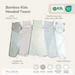 Handuk Topi Bayi Lembut Bamboo Premium – Hooded Bath Towel baby and kids | Petit Beary (0M-4Y)
