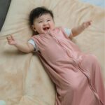 Sleepsack Bayi Bamboo Premium Single Layer | Double Layer – Wearable Blanket 0.2TOG | 0.5TOG | Petit Beary (0-6M)