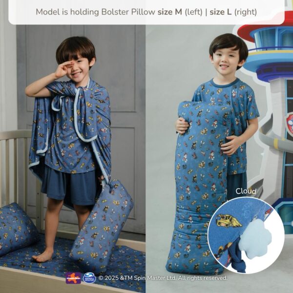 Guling Bayi Anak Bamboo Premium - PAW Patrol Kids Bolster Pillow | Petit Beary (0-8Y)