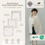 Handuk Bayi Anak Bamboo Premium 60 x 120cm - PAW Patrol Original Regular Towel | Petit Beary (0M-8Y)