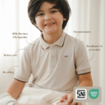 Bamboo Boy Classic Polo Top 1-6Y | Petit Beary