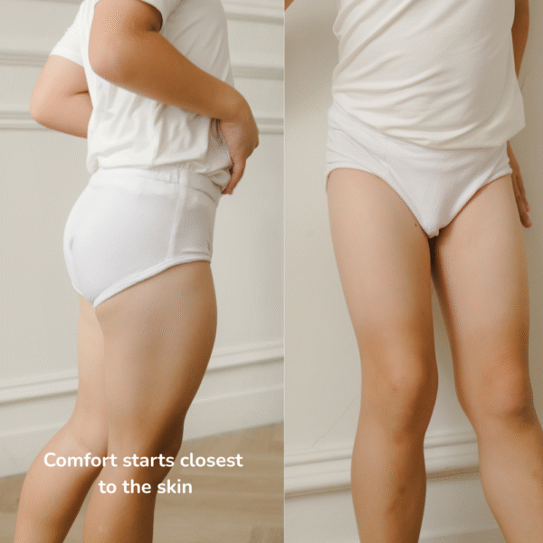 Bamboo Boy Underwear Brief 2-8Y 2pcs | Petit Beary