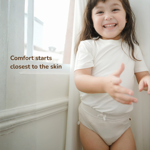 Bamboo Girl Underwear Brief 2-8Y 2pcs | Petit Beary