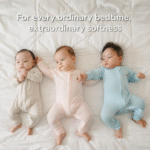 Bamboo Zipper Sleepsuit Baby 0-18M | Petit Beary