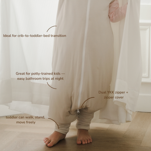 1.0 TOG Bamboo Toddler Sleepsack Walker 18M-4Y+ | Petit Beary
