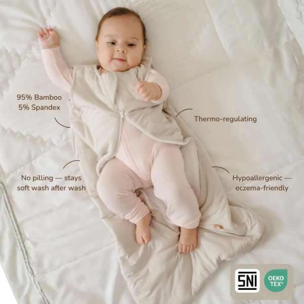 1.0 TOG Bamboo Sleepsack Wearable Blanket 0-36M | Petit Beary