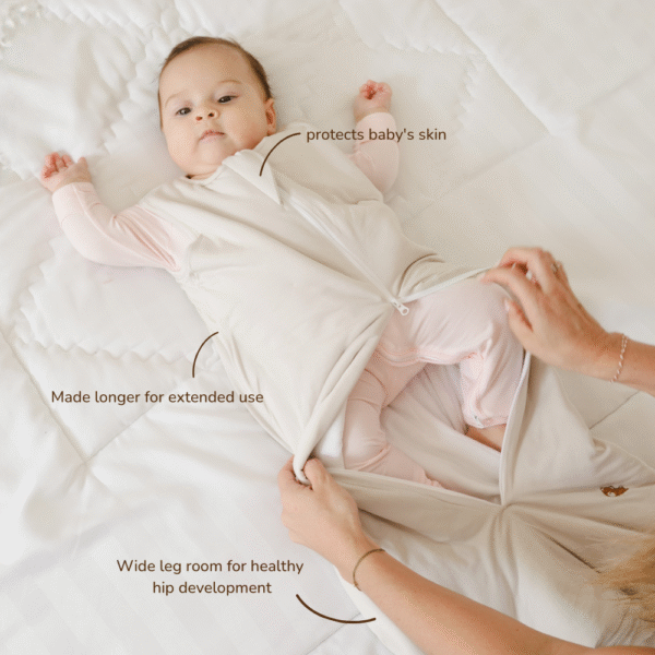1.0 TOG Bamboo Sleepsack Wearable Blanket 0-36M | Petit Beary