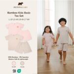 Bamboo Kids Basic Tee Set 1-8Y | Petit Beary