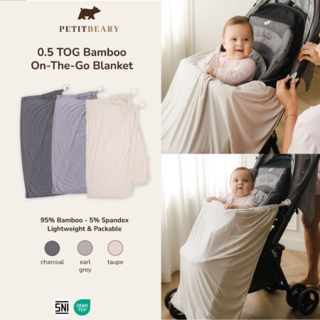 0.5 TOG Bamboo On-The-Go Blanket 0-5Y | Petit Beary