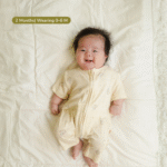 Bamboo Short-Sleeve Zipper Romper 0-18M | Petit Beary
