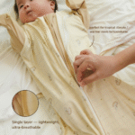 0.2 TOG Bamboo Sleepsack Wearable Blanket 0-36M Cradle & Gallop | Petit Beary