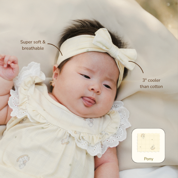 Bamboo Girl Headband | Pita Bando Anak Perempuan Petit Beary