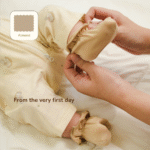 Bamboo Baby Mitten & Booties Set Newborn | Petit Beary