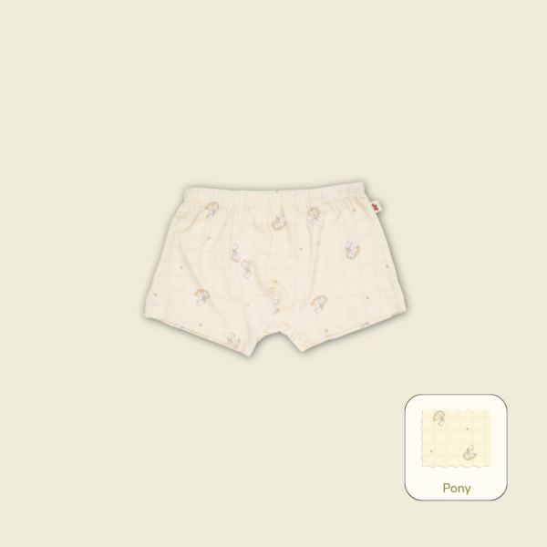 Bamboo Boy Boxer Brief 2-8Y Pack of 2pcs Cradle & Gallop | Boxer Anak Laki-Laki Petit Beary