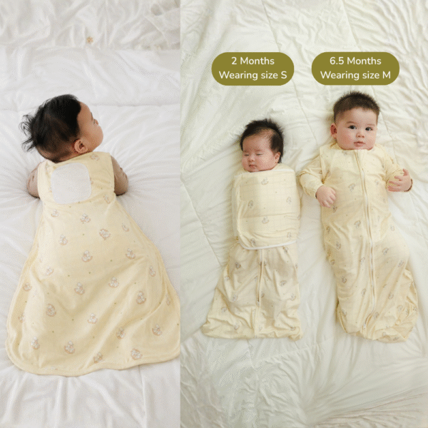 0.2 TOG Bamboo Sleepsack Wearable Blanket 0-36M Cradle & Gallop | Petit Beary