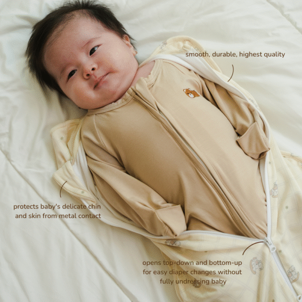 Bamboo Instant Swaddle Newborn 0- 3M Cradle & Gallop | Petit Beary